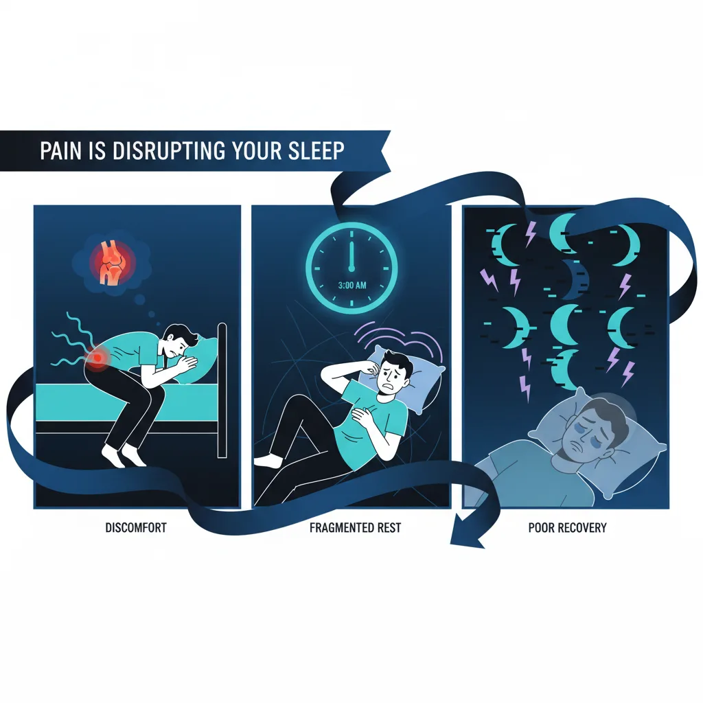 Illustration: 3. Pain Is Disrupting Your Sleep