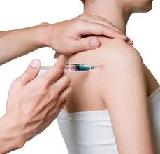 Patient getting corticosteroid injections in Millburn NJ