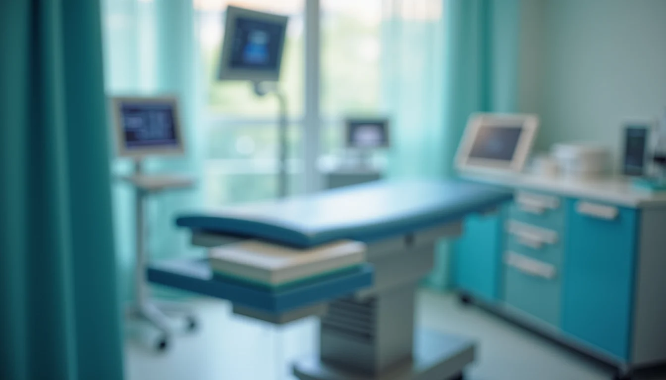 High angle view of medical equipment used for pain treatment